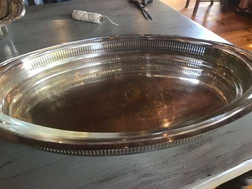 Silver Plated Entree Dish