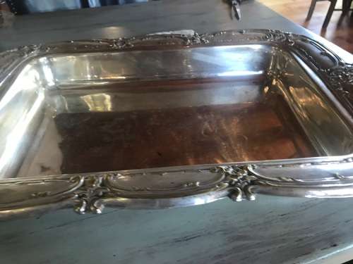 Silver Plated Entree Dish