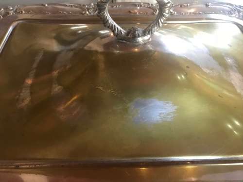 Silver Plated Entree Dish