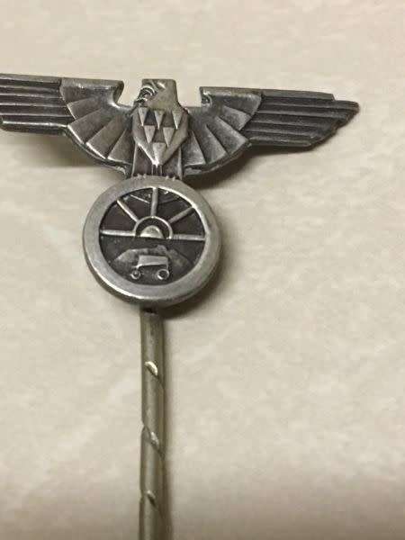 VERY RARE SILVER OSSEWA BRANDWAG PIN