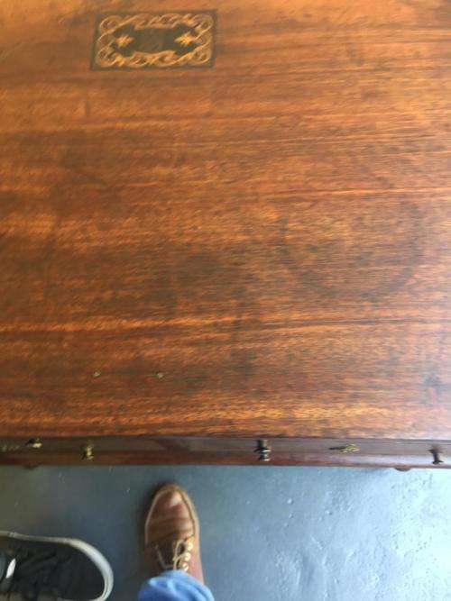 VICTORIAN MAHOGANY WORKTABLE IN GOOD CONDITION ( 77 x 74 x 54 cm )