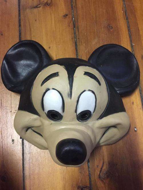 VINTAGE LATEX MICKEY MOUSE MASK