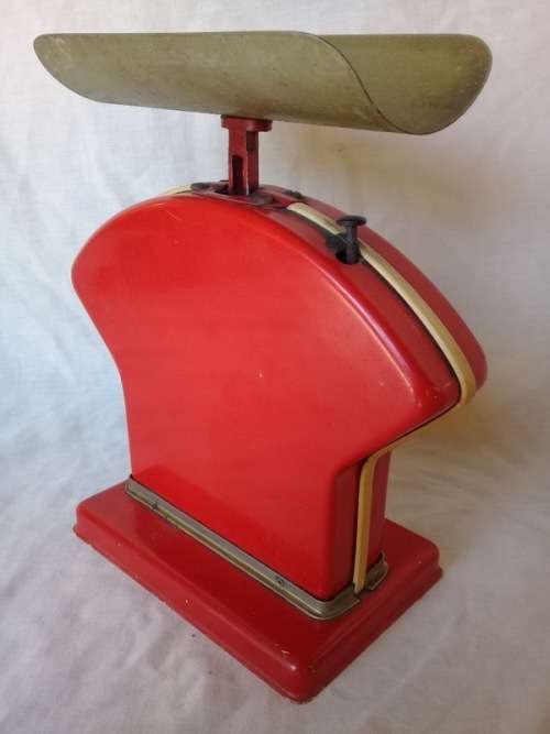 VINTAGE POSTAL SALTER SCALE IN GOOD CONDITION ( 23 X 20 X 10 CM )
