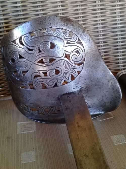 BRITISH CAVALRY SWORD WITH SCABBARD ( BOER WAR ERA)