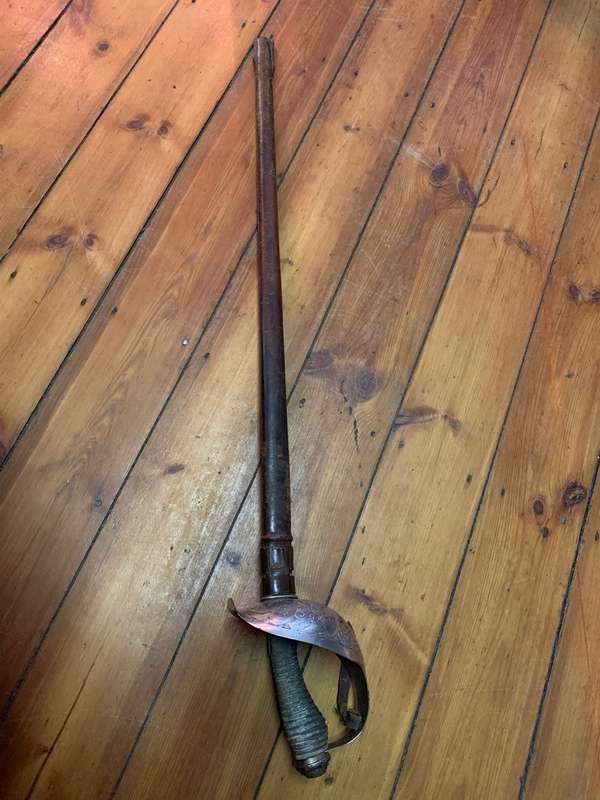 Vintage British Cavalry Sword