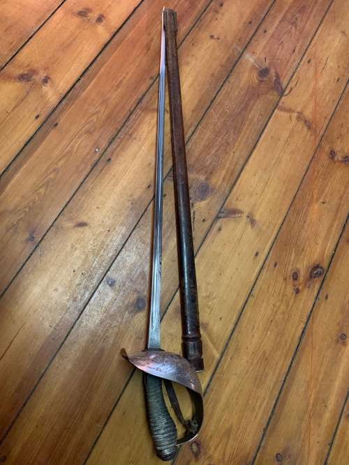 Vintage British Cavalry Sword