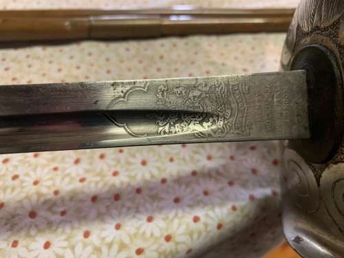 Vintage British Cavalry Sword