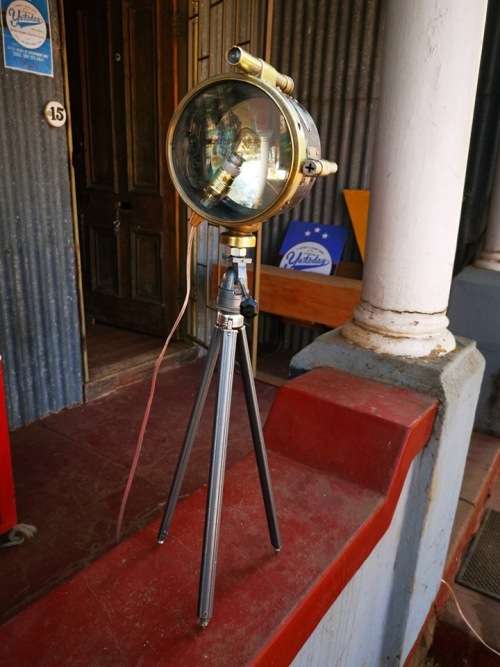 WW11 Lucas Ships Longrange Signal Lamp converted