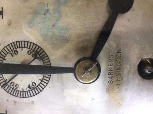 BRASS SHIPS CLOCK ( NOT WORKING)