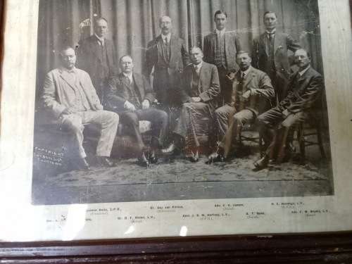 Framed picture of Die Vryheidsdeputasie circa 1919