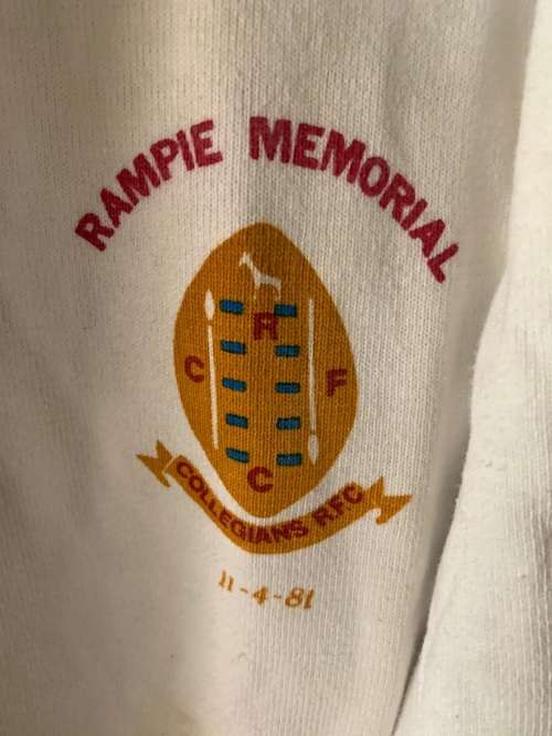 Rugby Jersey: Rampie Stander Memorial Match Worn Jersey no 1.