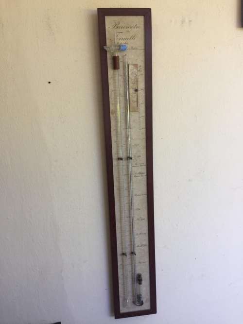 VINTAGE BAROMETER ( 102 x 16 cm )
