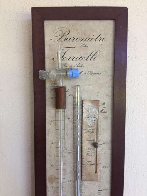 VINTAGE BAROMETER ( 102 x 16 cm )