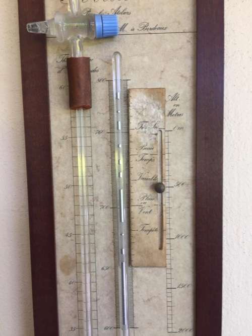 VINTAGE BAROMETER ( 102 x 16 cm )