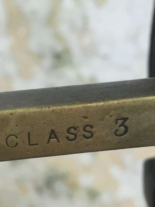 RARE CAST IRON AND BRASS SCALE ( DAY AND MILLARD )