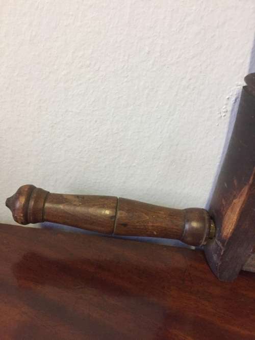 RARE POLICE RATTLE CIRCA 1830 ( 25 x 25 cm )