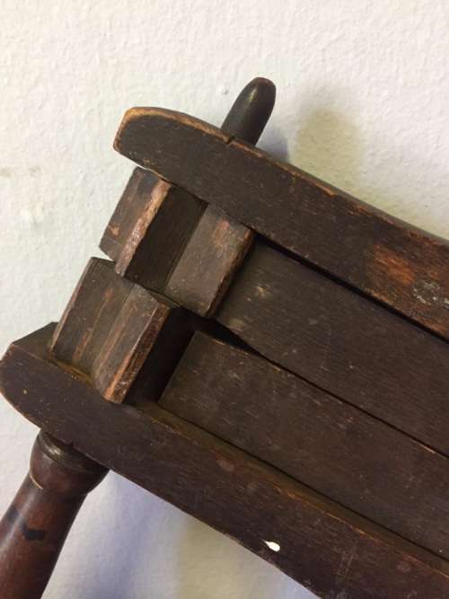 RARE POLICE RATTLE CIRCA 1830 ( 25 x 25 cm )