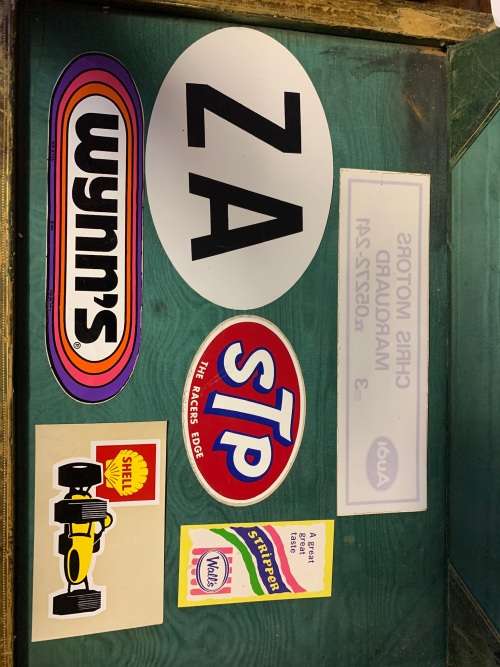 Collection of Vintage Stickers