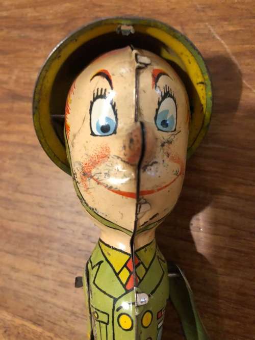 Vintage Tinplate GI Joe