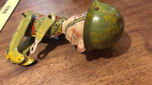 Vintage Tinplate GI Joe