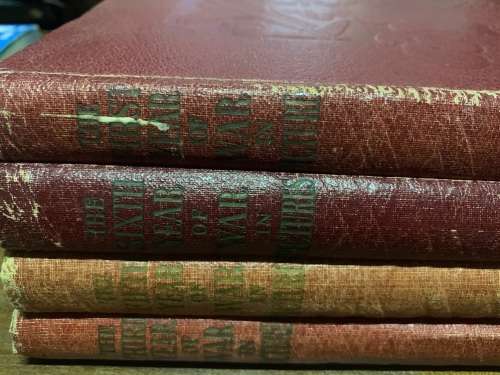 Set of 4 Books on WW11 The War in pictures