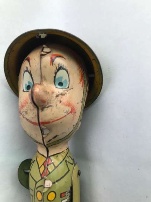 Vintage Tinplate GI Joe