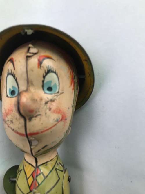 Vintage Tinplate GI Joe