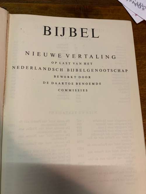 Rare 1953 Bijbel/ Bybel