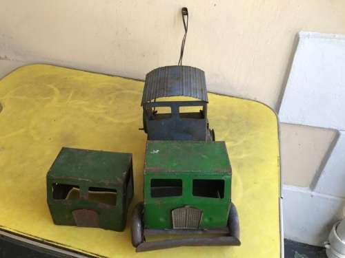 Vintage Tinplate Truck ( Project ) 35 cm
