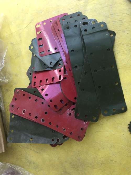 Vintage Meccano Building Pieces