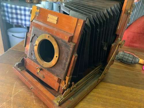 Vintage Sanderson Field  Camera circa 1910