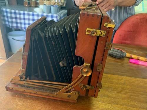 Vintage Sanderson Field  Camera circa 1910