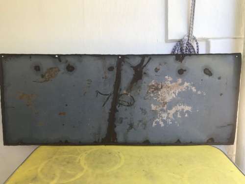 Original AVBOB Enamel Sign ( 120 x 50 cm )