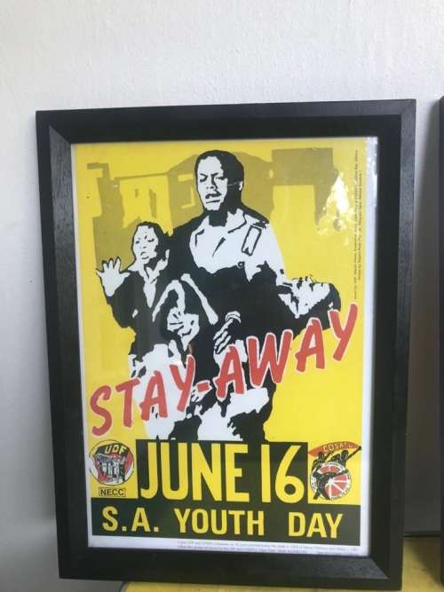 Apartheid Struggle Posters: Pair of UDF Posters ( 46 x 34 cm )