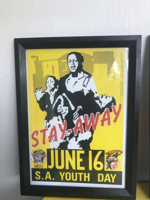 Apartheid Struggle Posters: Pair of UDF Posters ( 46 x 34 cm )