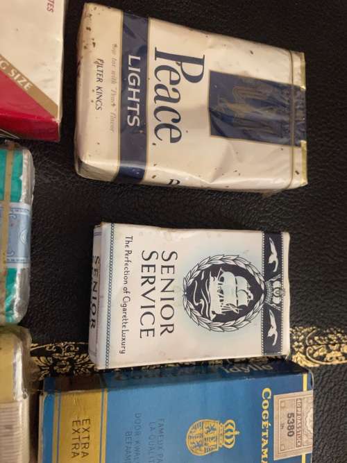 Collection of 7 Original Cigarettes Packets still sealed