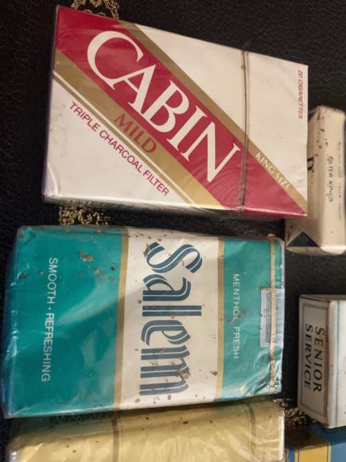Collection of 7 Original Cigarettes Packets still sealed