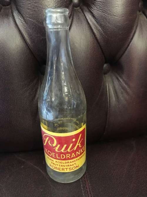 Collection of Vintage Local  Cooldrink Bottles