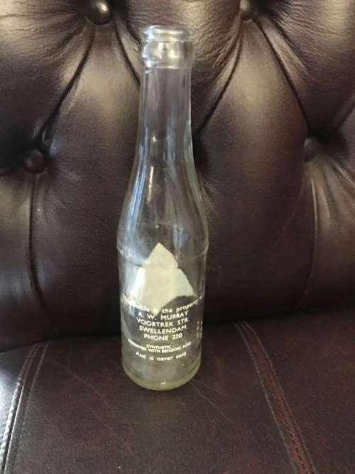 Collection of Vintage Local  Cooldrink Bottles