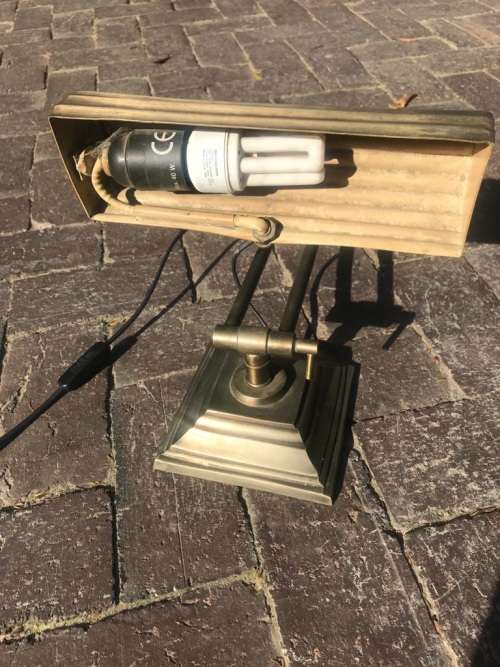 Brass Desk-table Bankers Lamp