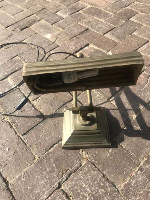 Brass Desk-table Bankers Lamp