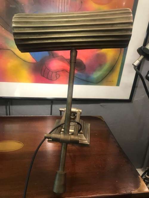 Brass Desk-table Bankers Lamp