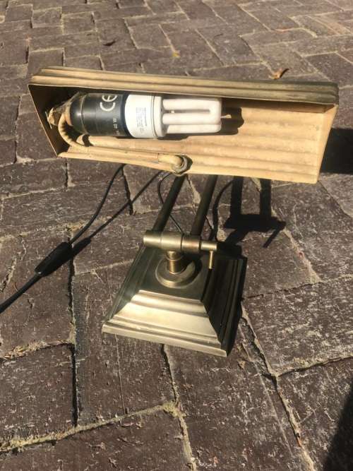 Brass Desk-table Bankers Lamp