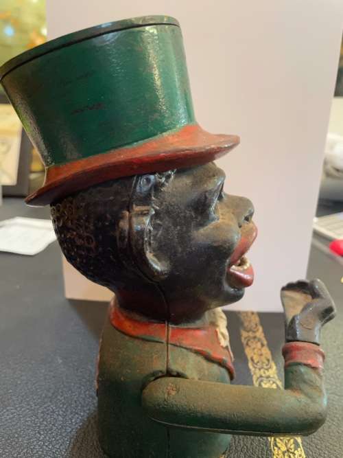 Vintage Cast Iron Moneybox ( 20 cm )