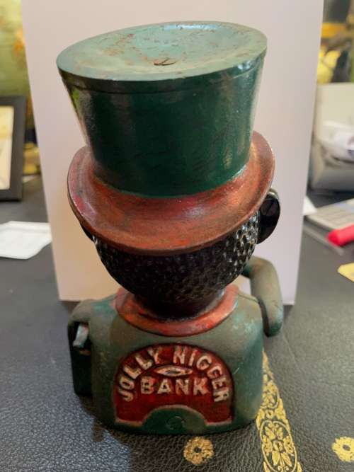 Vintage Cast Iron Moneybox ( 20 cm )