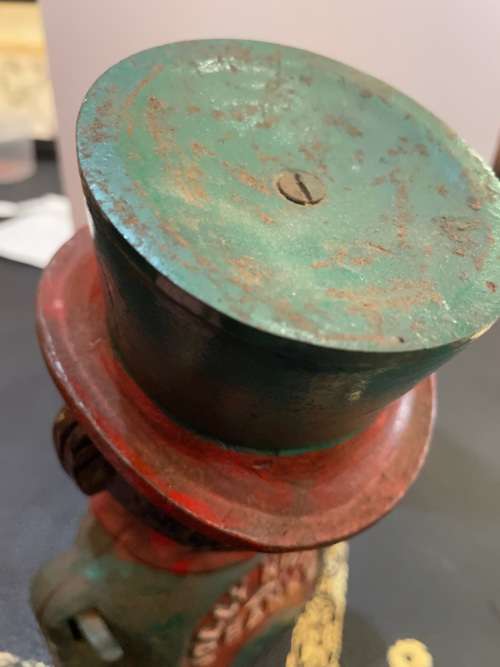 Vintage Cast Iron Moneybox ( 20 cm )