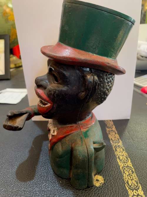 Vintage Cast Iron Moneybox ( 20 cm )