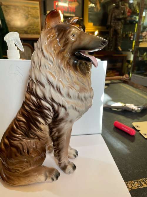 Collie Dog Ornament ( 28 cm high )