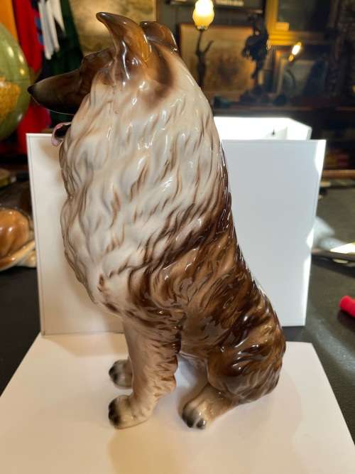 Collie Dog Ornament ( 28 cm high )