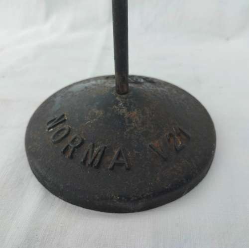 Rare Brass Gustav Barthel Bunsenburner with Tripod ( 38 x 30 cm )